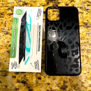 Loopy Case iPhone 11 Pro Max - Black Leopard